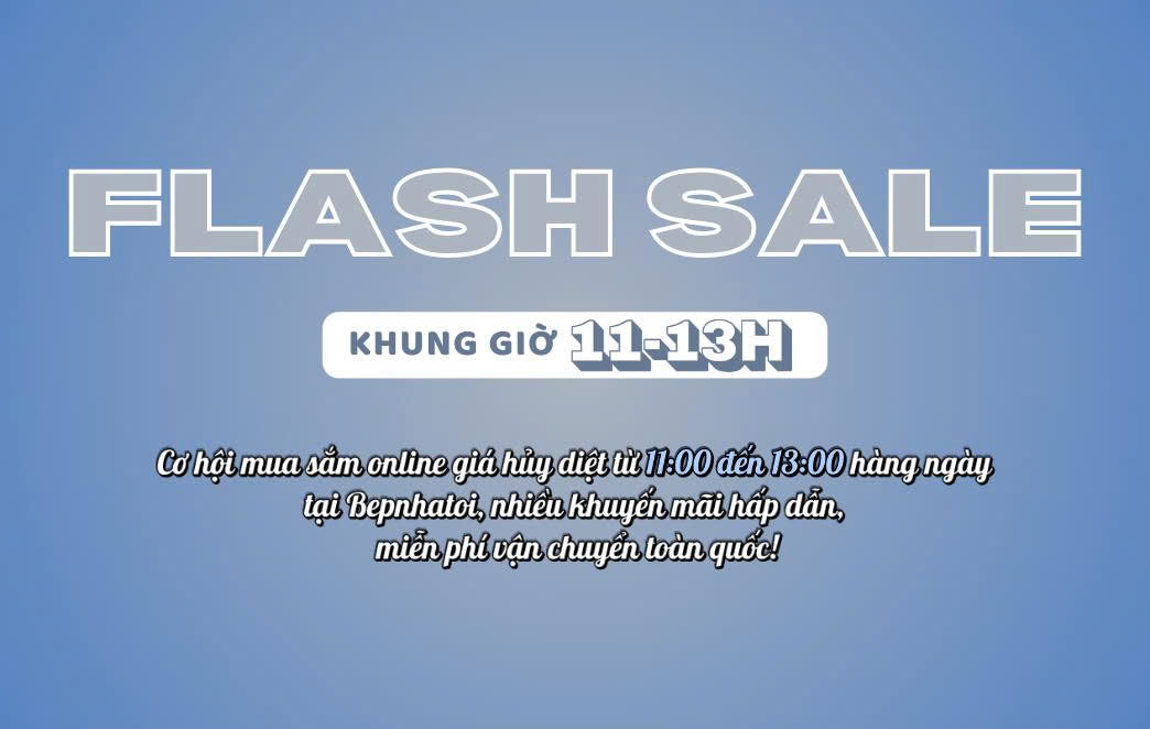 Flash Sale [11-13H]