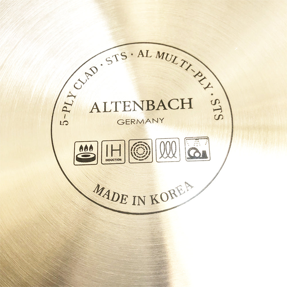 Chảo chiên Inox chống dính hiệu Altenbach AB-30F [30cm]