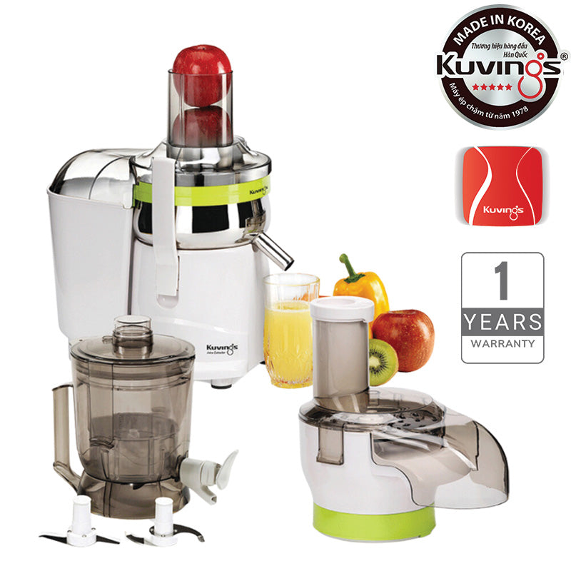 Máy ép trái cây đa năng 3 trong 1 Kuvings NJM-9010GR [2.0L]
