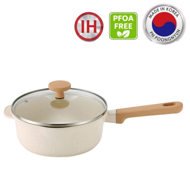 Nồi quánh ceramic chống dính hiệu POONGNYUN [PN] BLRMPT-20B(IH) [2.0L]