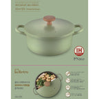 Nồi casserole Ceramic hiệu PN BLRPT-20C(IH) [20cm - 2.3L]