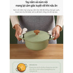Nồi casserole Ceramic hiệu PN BLRPT-20C(IH) [20cm - 2.3L]