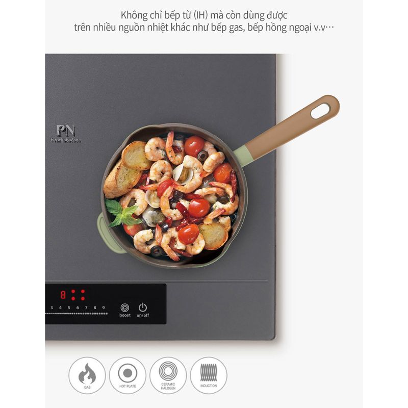 Nồi lẩu Ceramic hiệu PN BLRPT-24CLD(IH) [24cm - 3.2L]