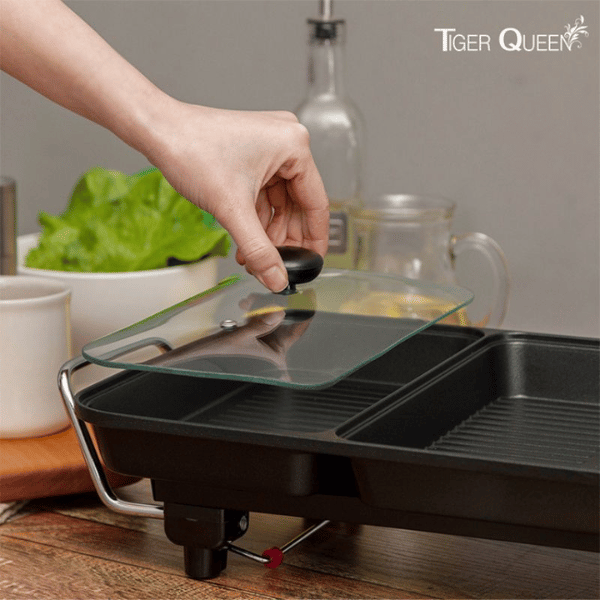 Bàn nướng điện đa năng 2 trong 1 Tiger Queen SQ-1400G [57cm]