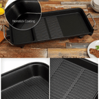 Bàn nướng điện đa năng 2 trong 1 Tiger Queen SQ-1400G [57cm]