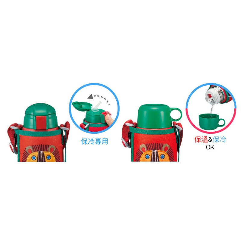 Bình giữ nhiệt Tiger nắp bật dành cho bé MBR-T06G [600ml]