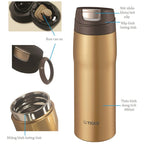 Bình giữ nhiệt Tiger nắp bật MJC-A048 [480ml]