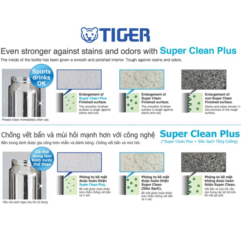 Bình lưỡng tính Tiger MBI-A080 [800ml]