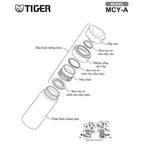 Bình lưỡng tính Tiger nắp vặn MCY-A050 [500ml]