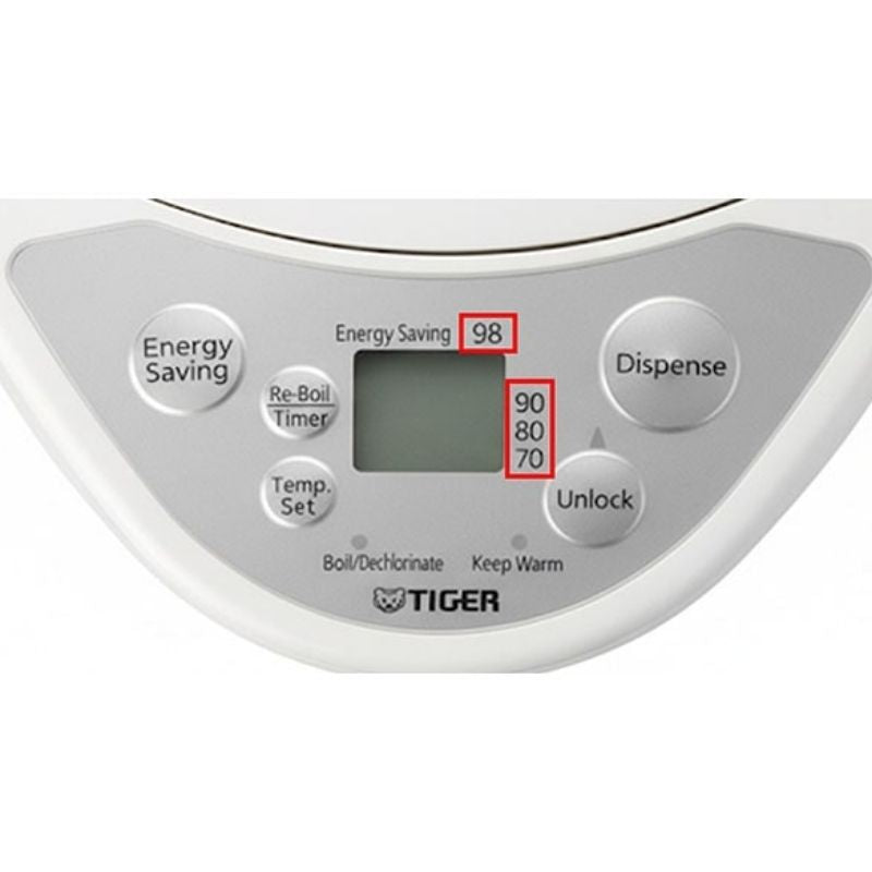 Bình thủy điện tử Tiger PDR-C40W [4.0L]