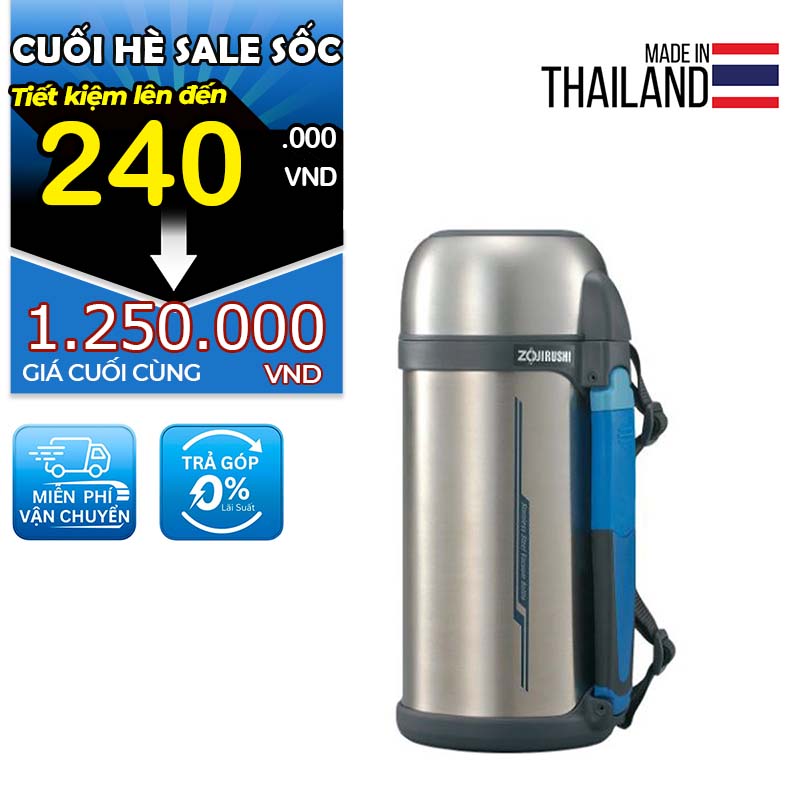 Bình giữ nhiệt Zojirushi nắp vặn làm cốc uống nước SF-CC15 [1.5L]