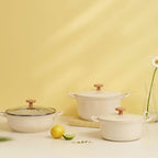 Nồi quánh ceramic chống dính hiệu POONGNYUN [PN] BLRMPT-20B(IH) [2.0L]