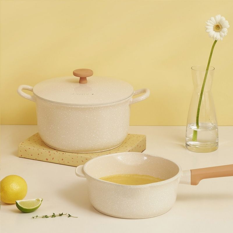 Nồi lẩu ceramic chống dính hiệu POONGNYUN [PN] BLRMPT-24CL(IH) [2.3L]