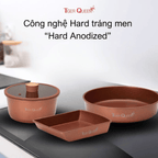 Bộ nồi Ceramic IH tay cầm rời hiệu Tiger Queen DCWCB-SET [5 món]