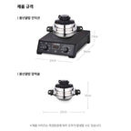 Bộ nồi áp suất inox 7 món hiệu POONGNYUN [PN] PKBHS-SET(IH) [0.7L]
