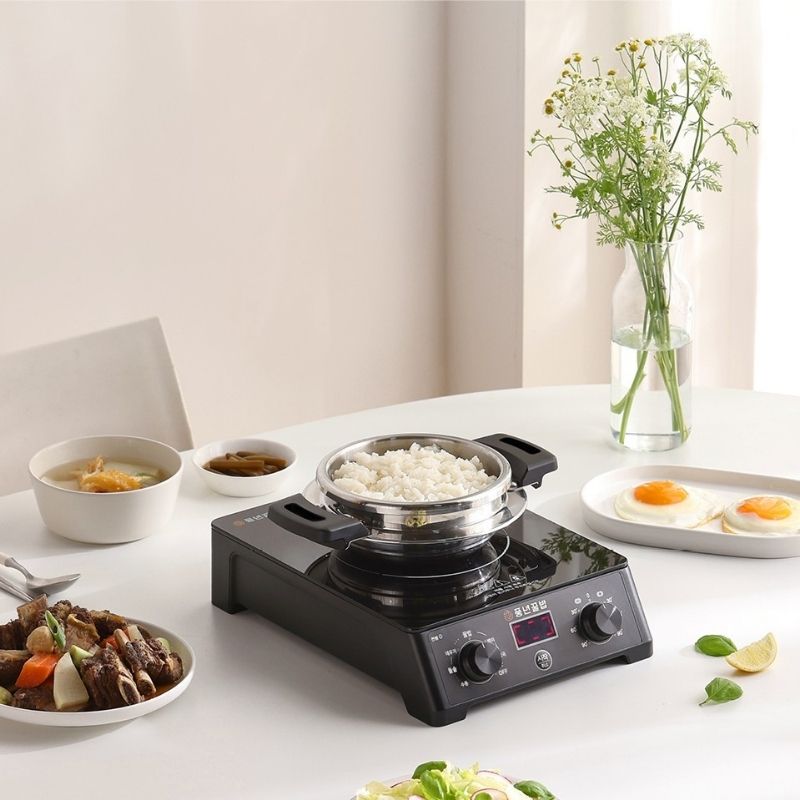 Bộ nồi áp suất inox 7 món hiệu POONGNYUN [PN] PKBHS-SET(IH) [0.7L]
