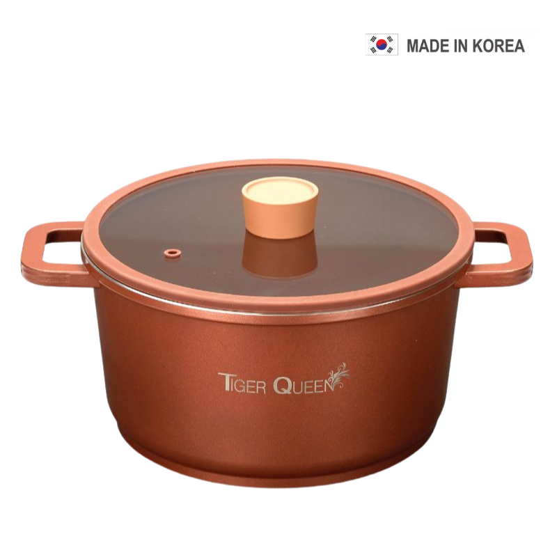 Nồi hầm Ceramic IH hiệu Tiger Queen CWCB-24CH [24cm – 5.18L]