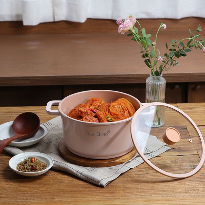 Nồi hầm Ceramic IH hiệu Tiger Queen CWCP-24CH [24cm – 5.18L]