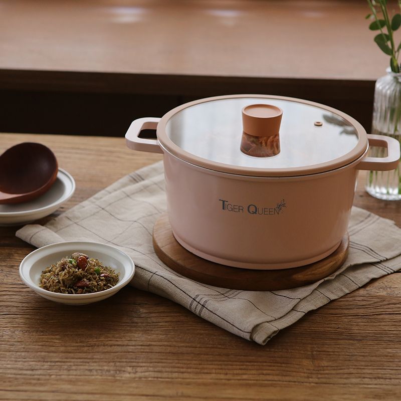 Nồi hầm Ceramic IH hiệu Tiger Queen CWCP-24CH [24cm – 5.18L]
