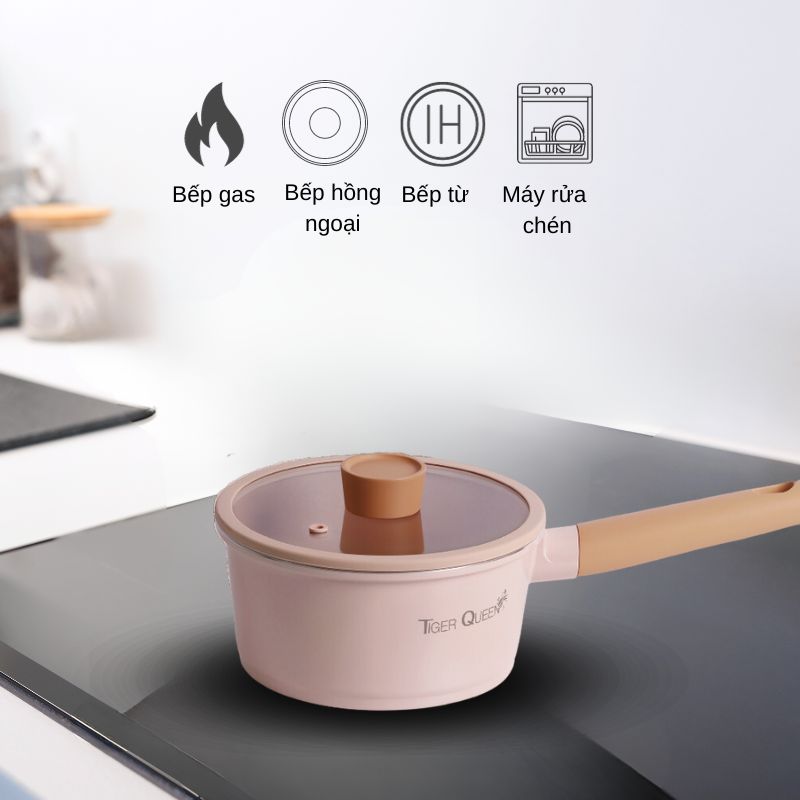 Nồi quánh Ceramic IH hiệu Tiger Queen CWCP-18B [18cm – 1.9L]