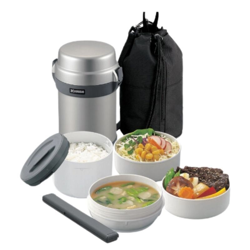 Cà men cơm giữ nhiệt Zojirushi 4 ngăn SL-JAF14