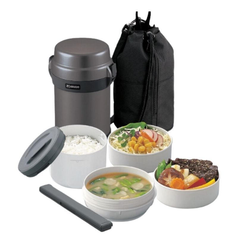 Cà men cơm giữ nhiệt Zojirushi 4 ngăn SL-JAF14