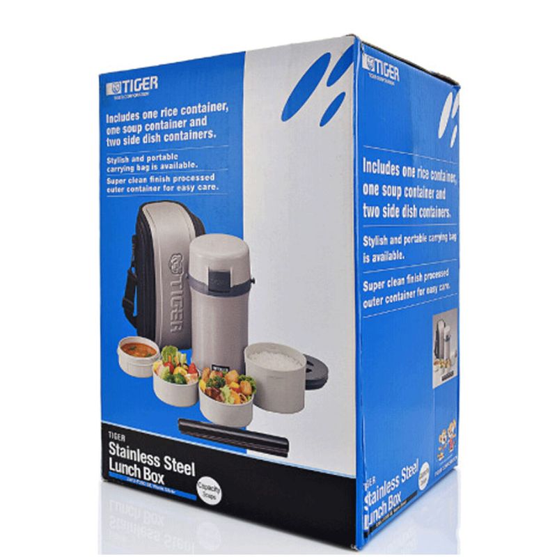 Cà men cơm giữ nhiệt Tiger 4 ngăn LWU-F200 [1.48L]