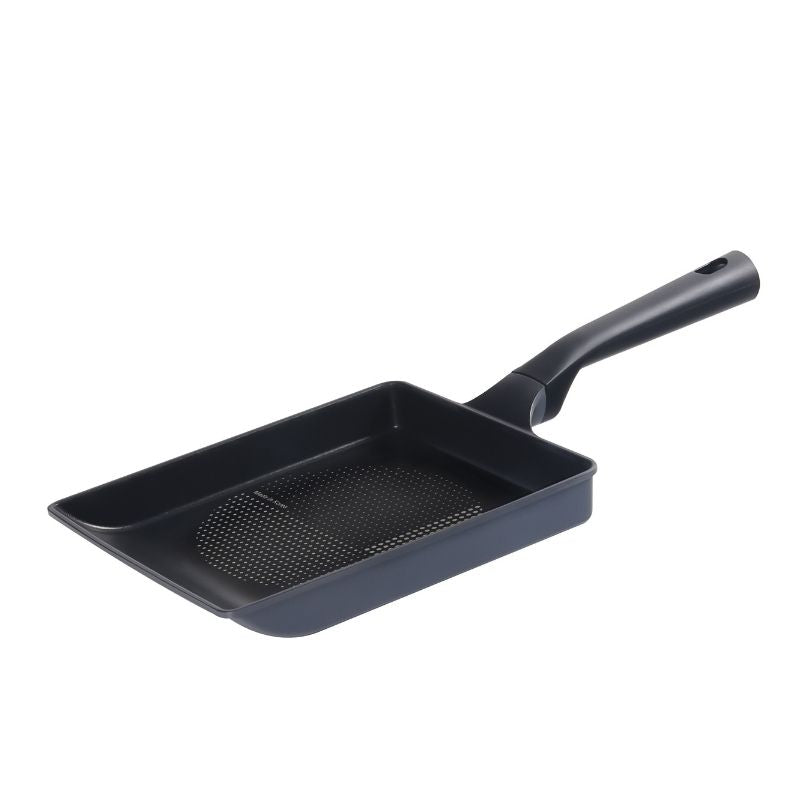 Chảo gang vuông chống dính chiên trứng hiệu PN MHFP-25S(IH) [25x22CM]