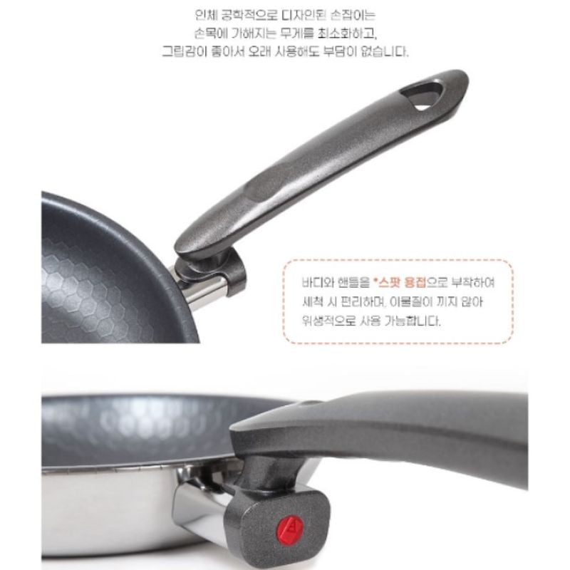 Chảo xào Inox chống dính hiệu Altenbach AB-30WS [30cm]