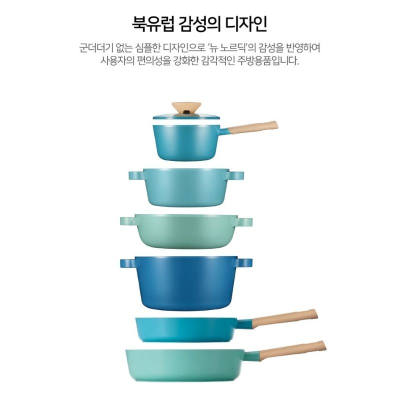 Chảo nhôm chống dính lồng sâu hiệu POONGNYUN [PN] BNDP-28(IH) [28cm]