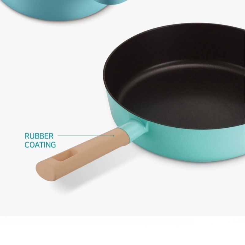 Chảo nhôm chống dính lồng sâu hiệu POONGNYUN [PN] BNDP-28(IH) [28cm]