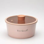 Bộ nồi Ceramic IH tay cầm rời hiệu Tiger Queen DCWCP-SET [5 món]