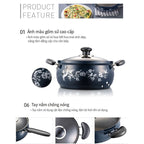 Nồi hầm nhôm hiệu PN FMPT-28CH(IH) [28cm - 9.5L]