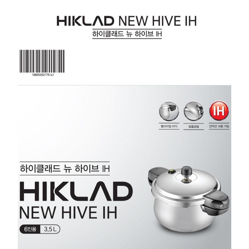 Nồi áp suất Inox 3 lớp IH hiệu PN HNHPC-10(IH) [6.0L]