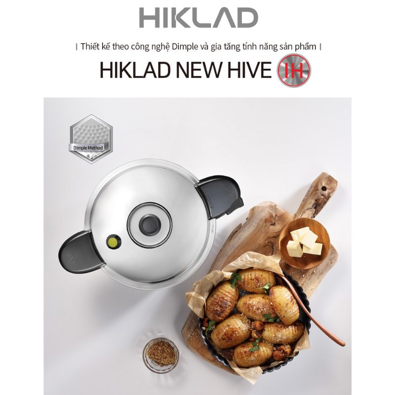 Nồi áp suất Inox 3 lớp IH hiệu PN HNHPC-10(IH) [6.0L]