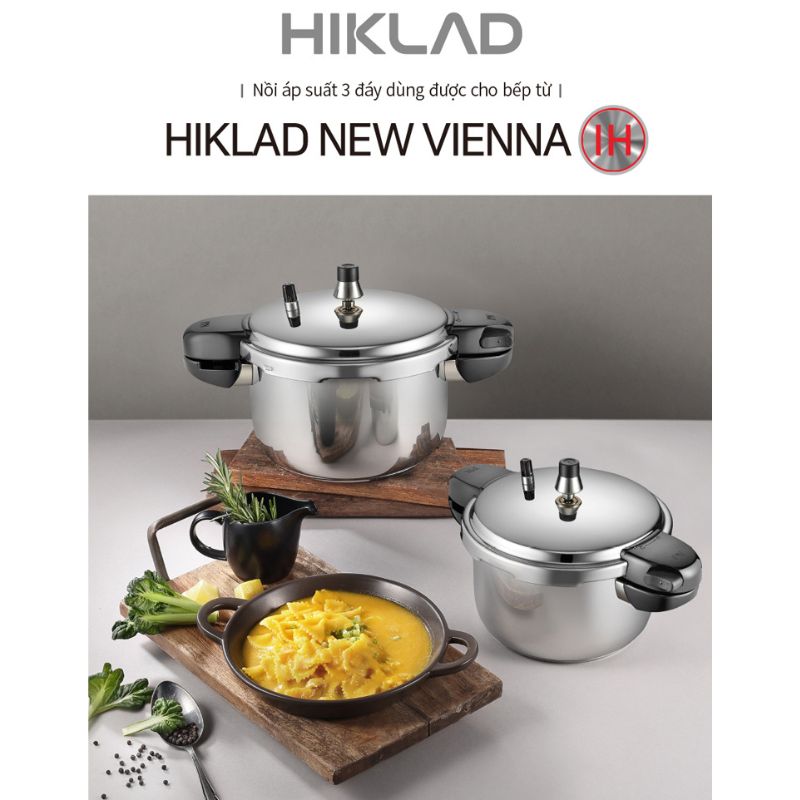 Nồi áp suất Inox đáy 3 lớp IH hiệu PN HNVPC-10(IH) [5.3L]