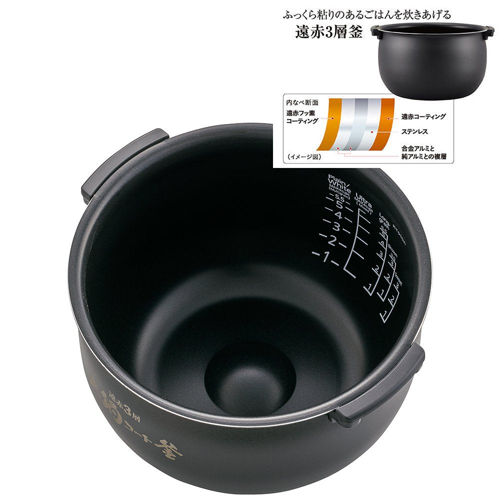 Nồi cơm điện tử cao tần Tiger 2 trong 1 JKT-D10V (1.0L)