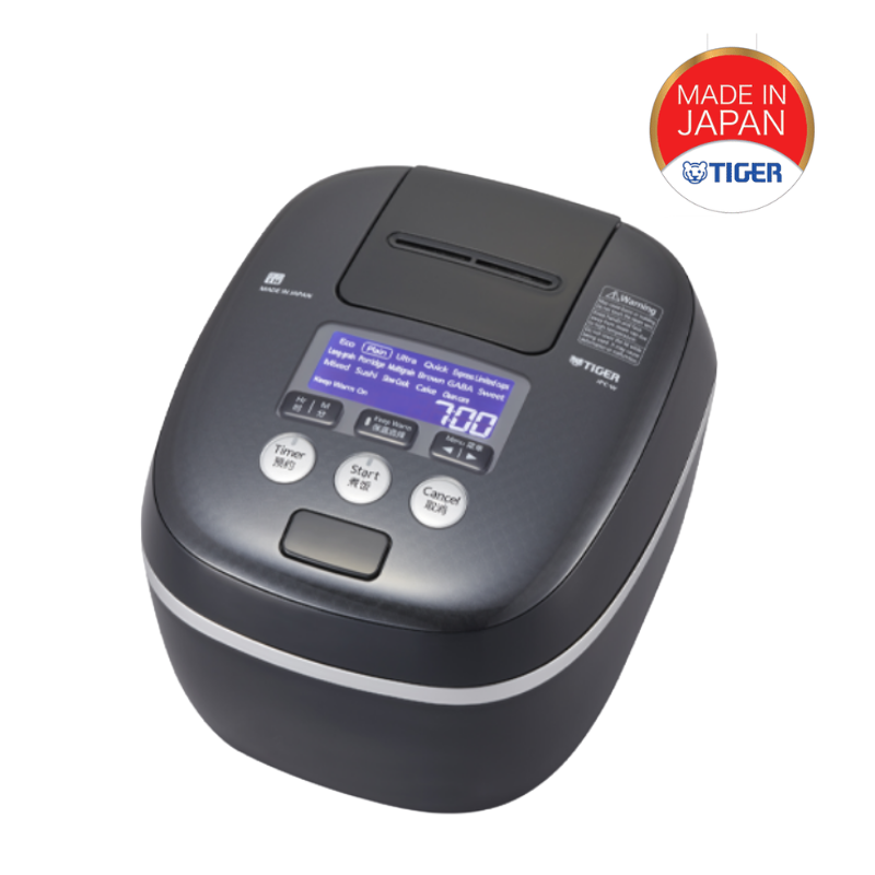 Nồi cơm điện tử cao tần áp suất kép Tiger 3 trong 1 JPC-W18W [1.8L]
