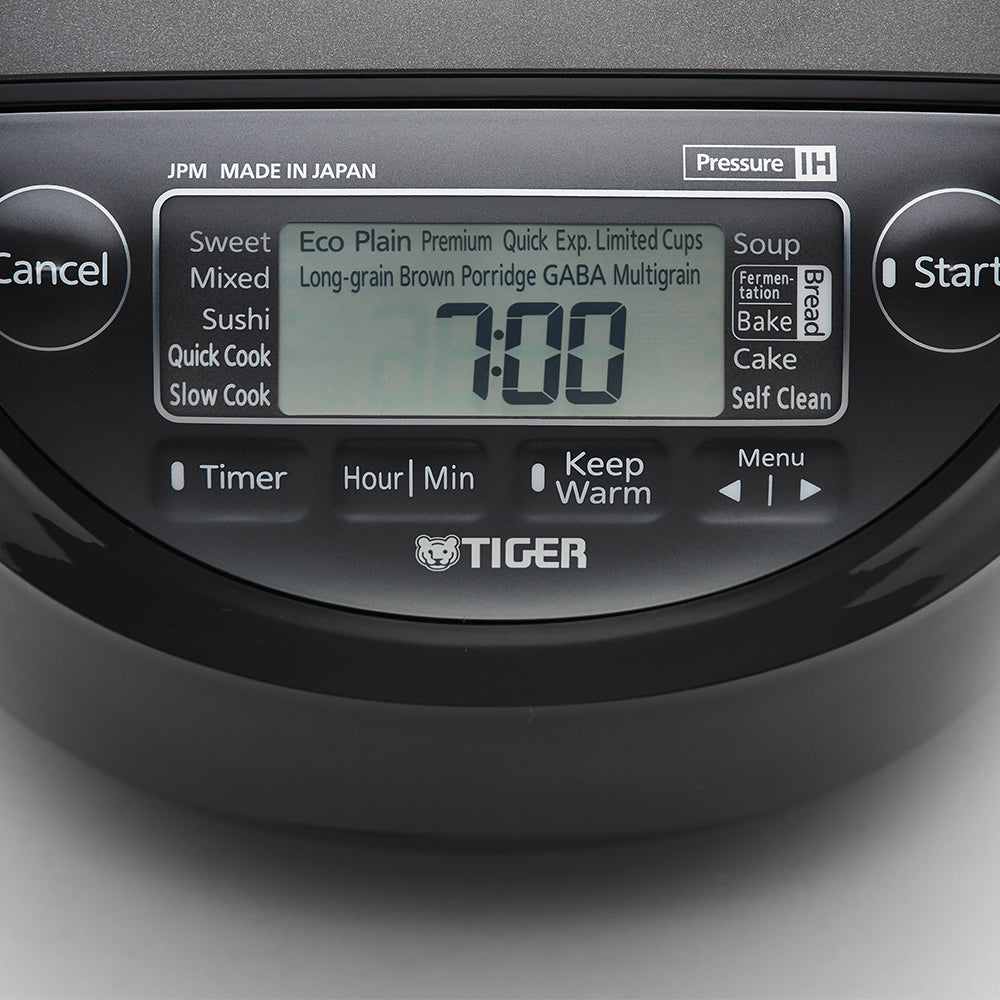 Nồi cơm điện tử cao tần áp suất Tiger 5 trong 1 JPM-H18V [1.8L]