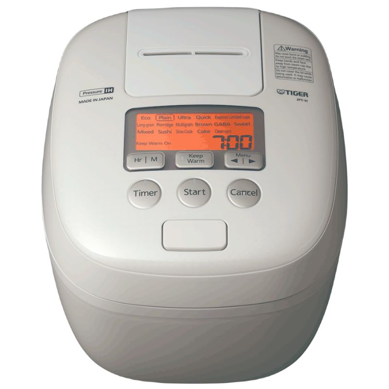 Nồi cơm điện tử cao tần áp suất kép Tiger 3 trong 1 JPT-H18S [1.8L]