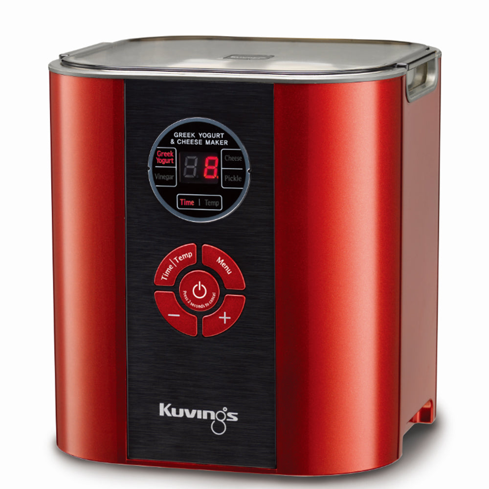 Máy làm sữa chua và pho mát 6 trong 1 Kuvings KGC-712CB [2.0L] - Màu đỏ
