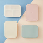 Khay ăn trẻ em cao cấp 4 ngăn có nắp hiệu Nestique N-21