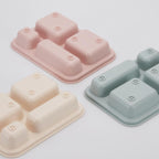 Khay ăn trẻ em cao cấp 4 ngăn có nắp hiệu Nestique N-21