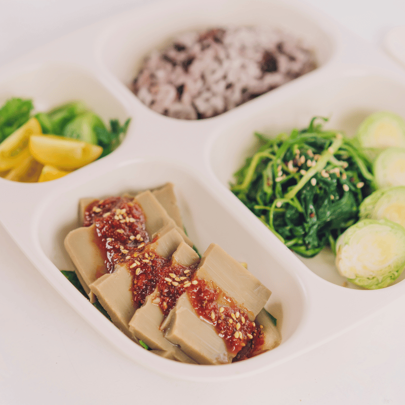 Khay ăn kiêng cao cấp 4 ngăn hiệu Nestique N-31