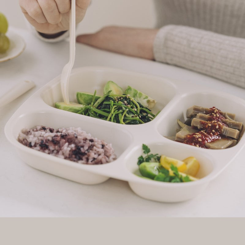 Khay ăn kiêng cao cấp 4 ngăn hiệu Nestique N-31