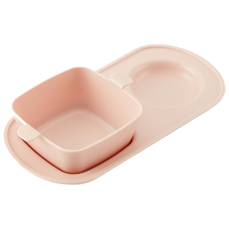 Khay ăn sáng trẻ em cao cấp 2 ngăn hiệu Nestique N-14