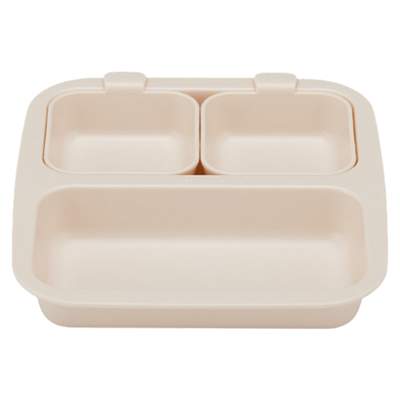 Khay ăn trẻ em cao cấp 3 ngăn hiệu Nestique N-12