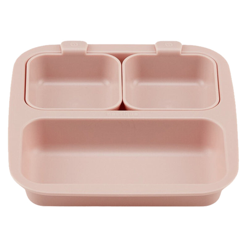 Khay ăn trẻ em cao cấp 3 ngăn hiệu Nestique N-12