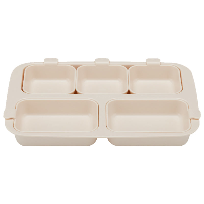 Khay ăn trẻ em cao cấp 5 ngăn hiệu Nestique N-11