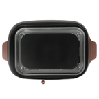 Lẩu điện phủ gốm Ceramic 2 trong 1 Kuvings KMG-200B [4.0L]